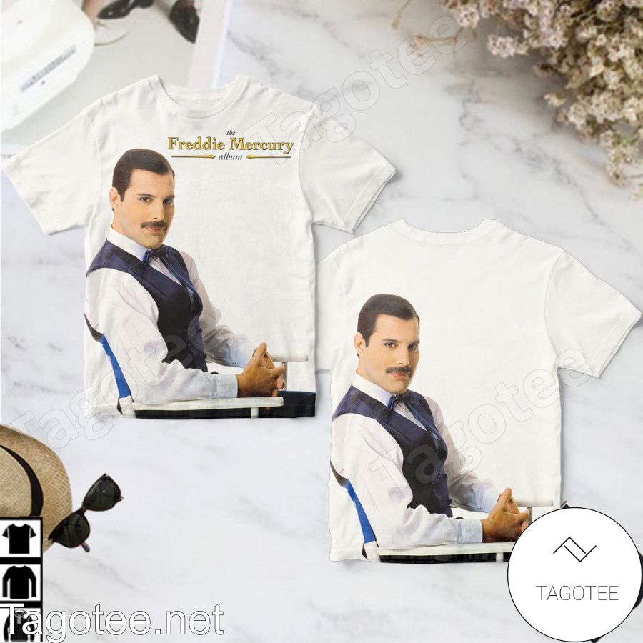 The Freddie Mercury Album Cover White Shirt