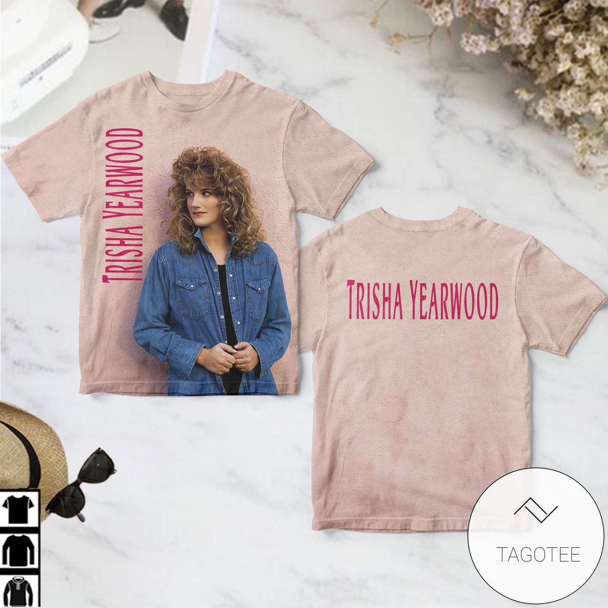 Trisha Yearwood Debut Album Cover Shirt