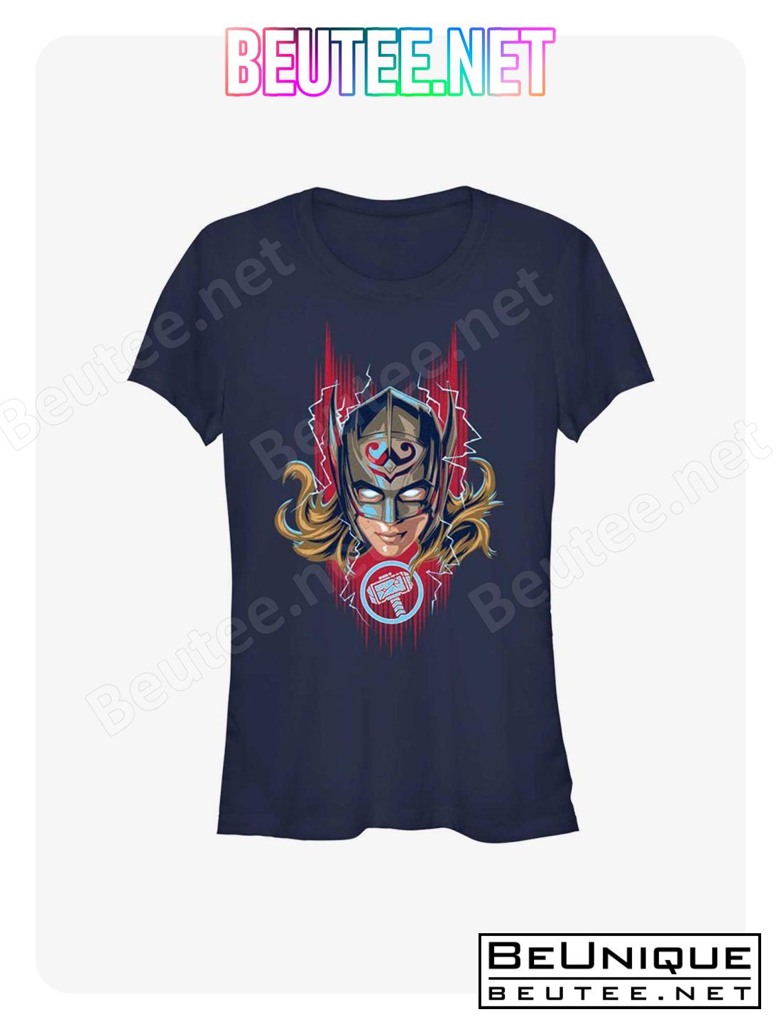 Marvel Thor: Love and Thunder Mighty Helmet Girls T-Shirt