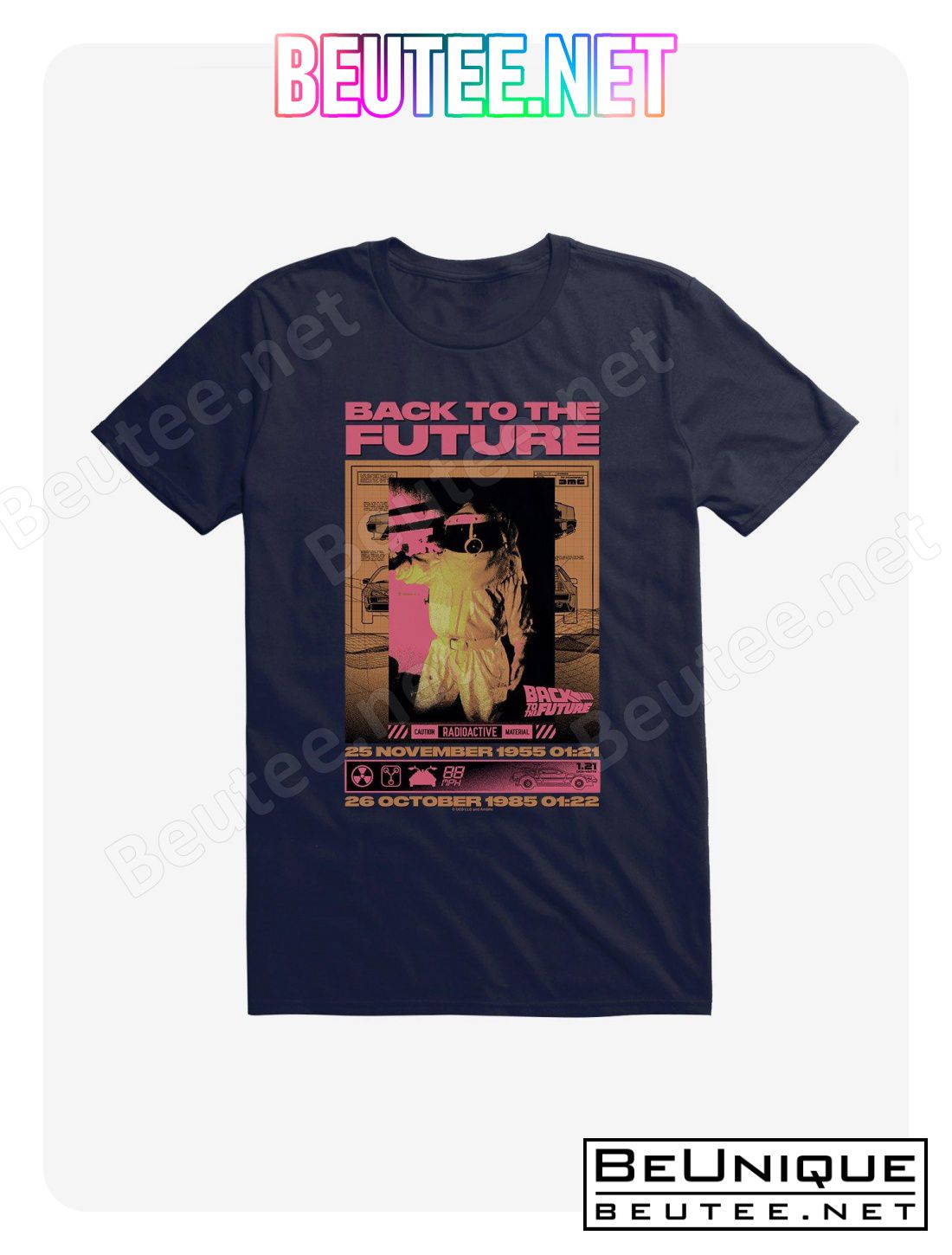 Back To The Future Radioactive T-shirt