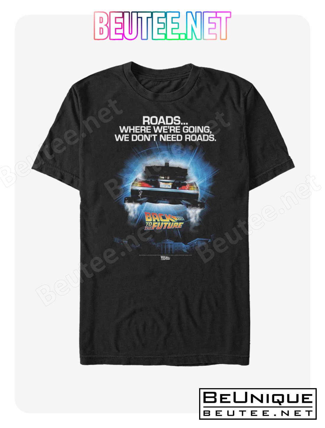 Back to the Future Roads T-Shirt