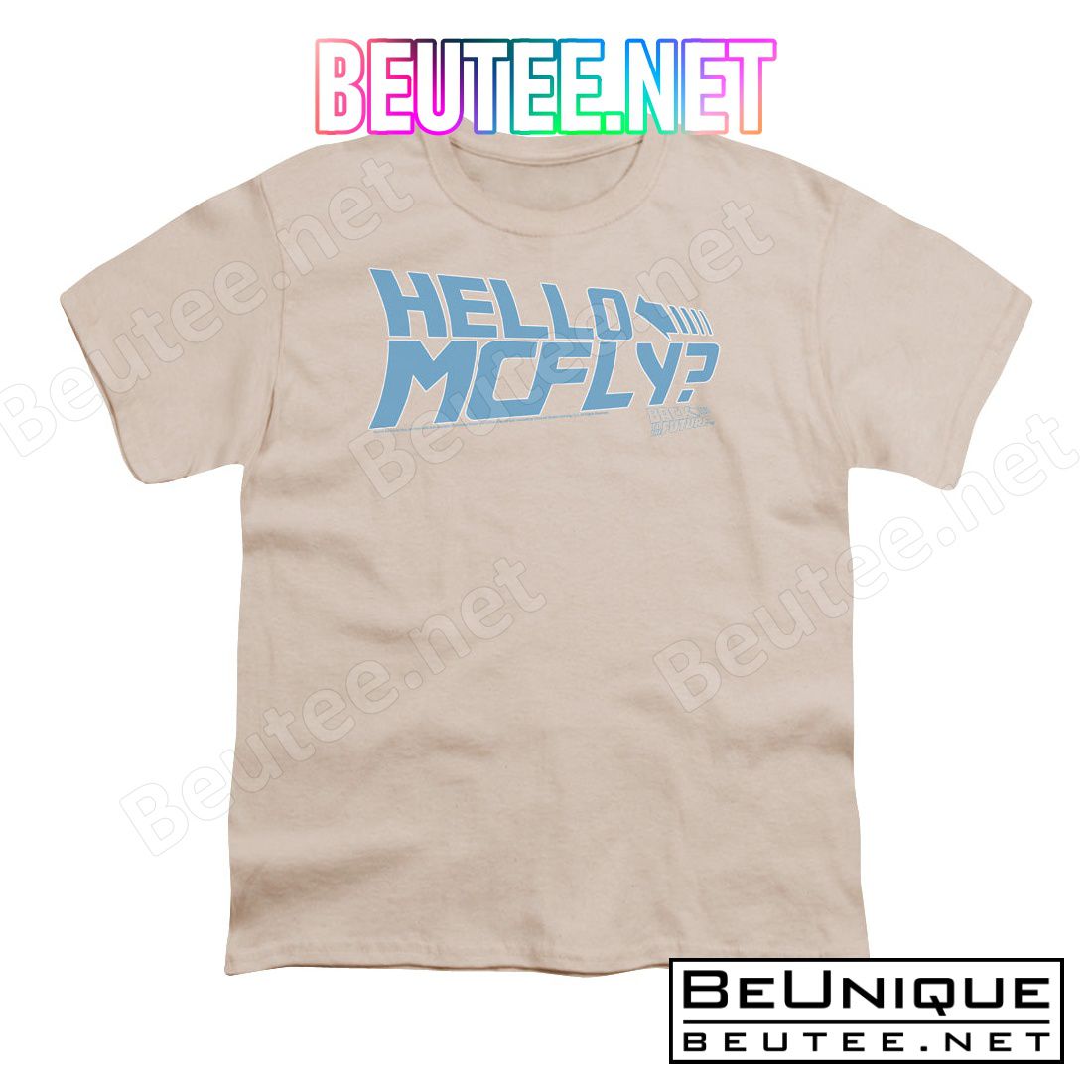 Back to the Future Trilogy Hello Mcfly T-shirt