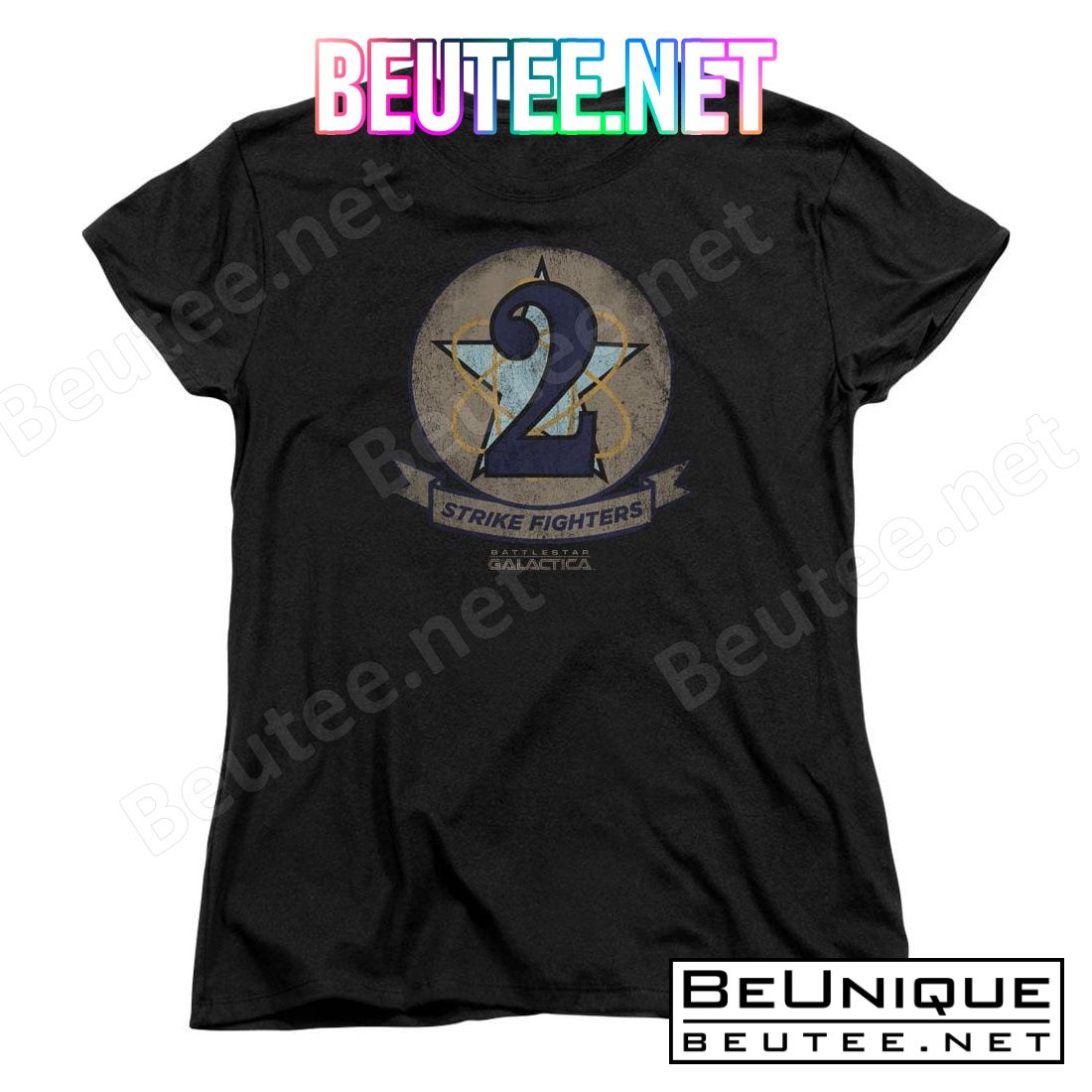 Battlestar Galactica Strike Fighters Badge T-shirt