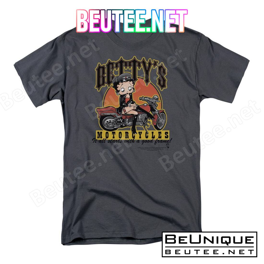 Betty Boop Bettys Motorcycles Shirt