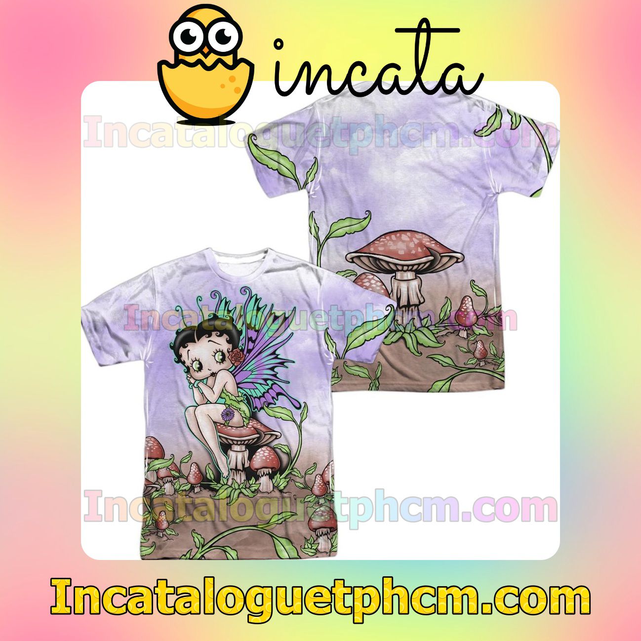 Betty Boop Fairy Personalized T-Shirts