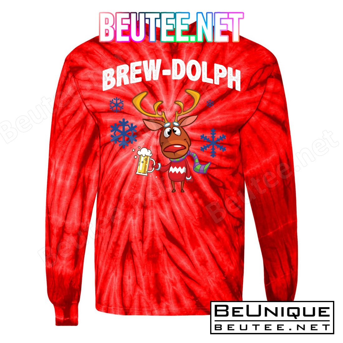 Brew-Dolph Christmas Reindeer T-Shirts