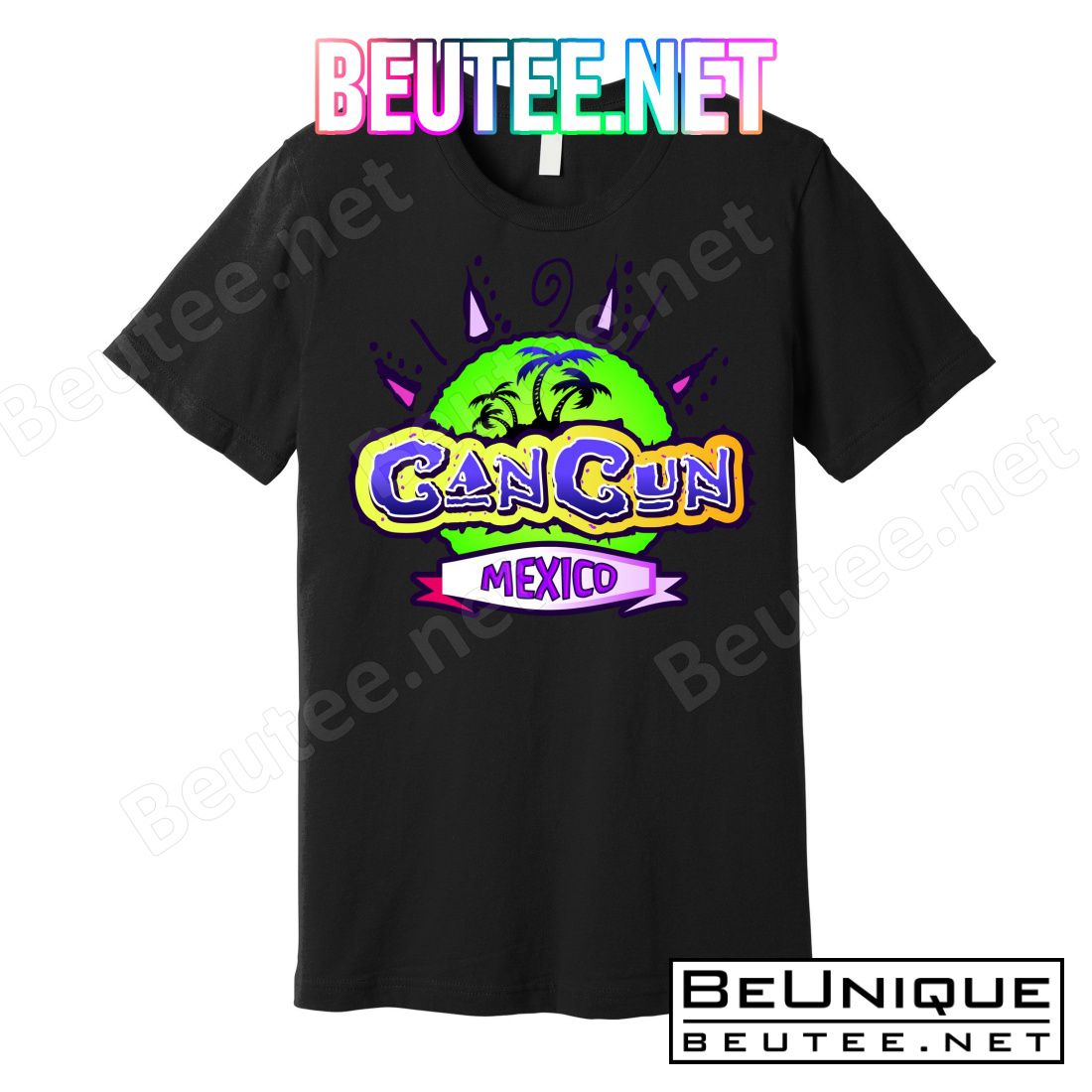 Cancun Tropical Logo T-Shirts