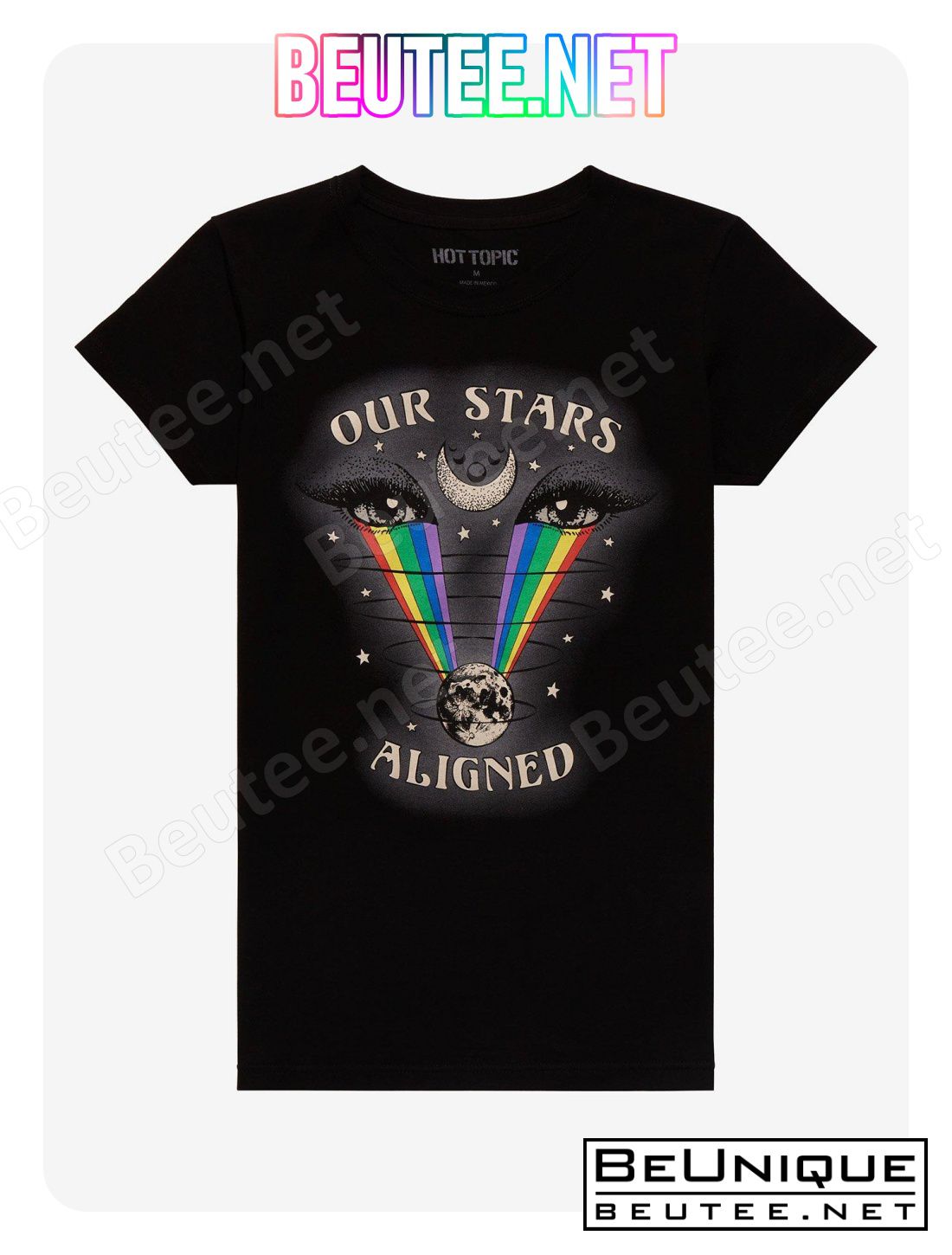 Celestial Rainbow Eyes Girls T-Shirt