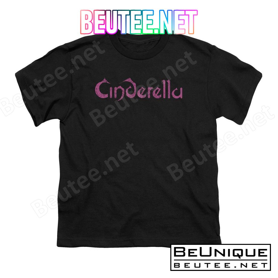 Cinderella Logo Rough Shirt