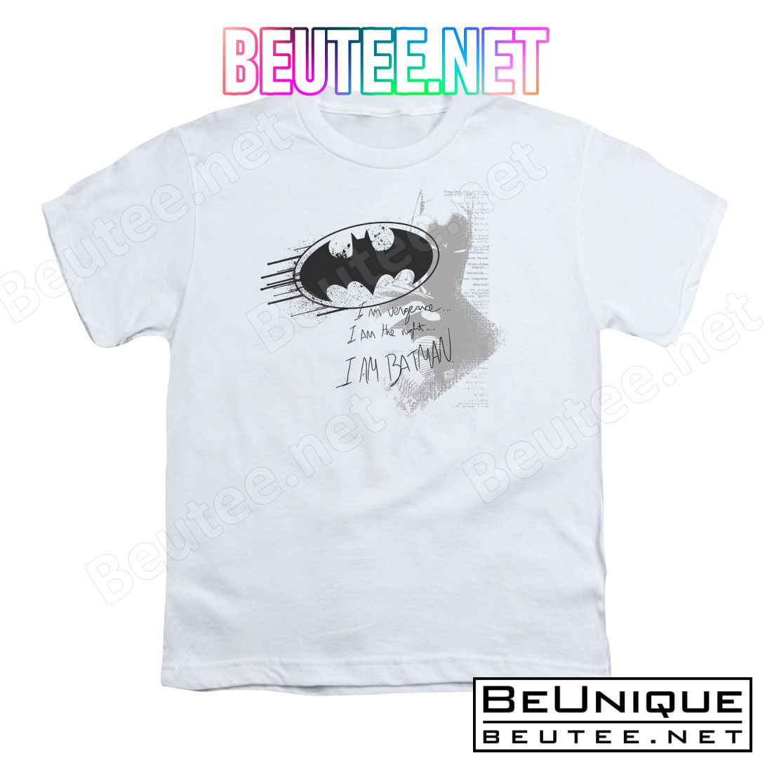 DC Batman I Am Vengeance T-shirt