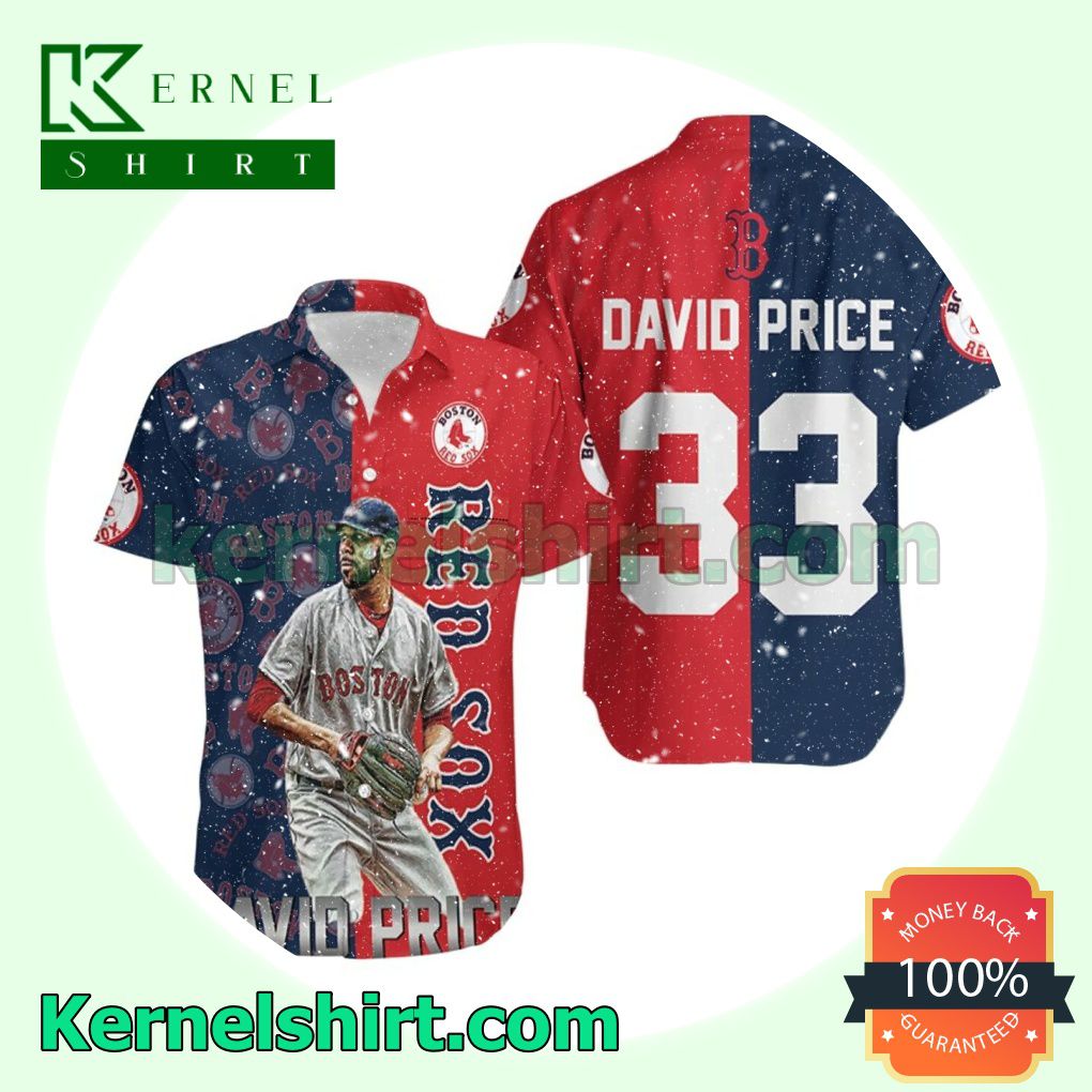 David Price 33 Boston Red Sox Beach Shirt