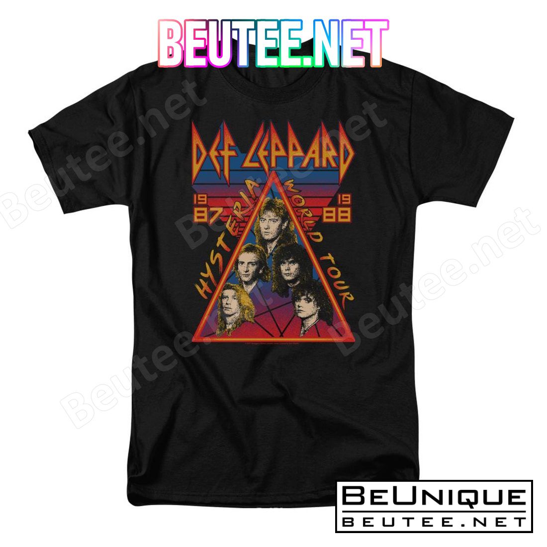 Def Leppard Hysteria Tour T-shirt