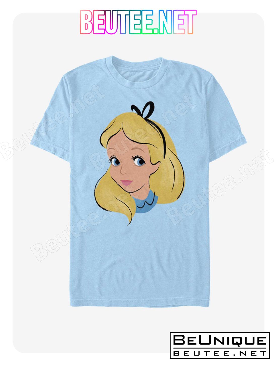 Disney Alice In Wonderland Big Face T-Shirt