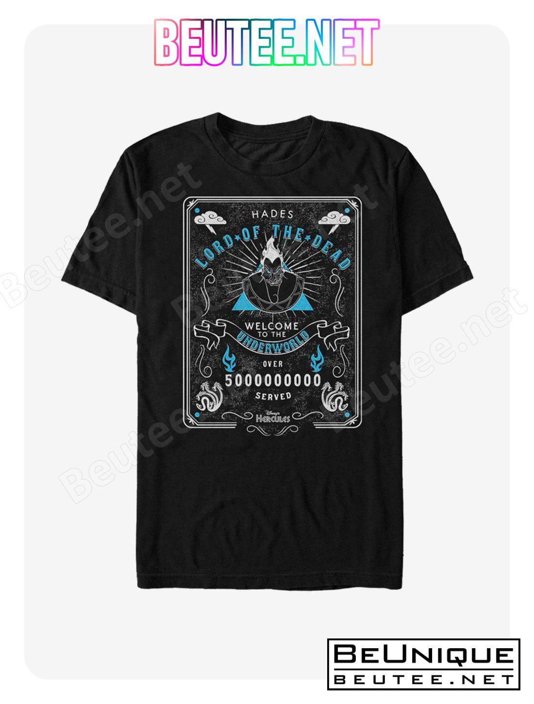 Disney Hercules Hades Ouija T-Shirt