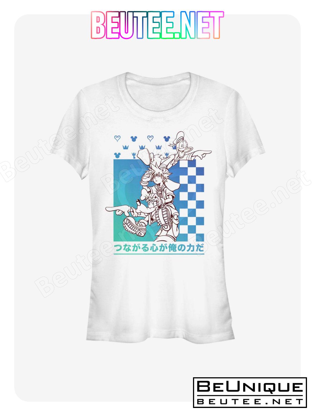 Disney Kingdom Hearts Power Friends Girls T-Shirt