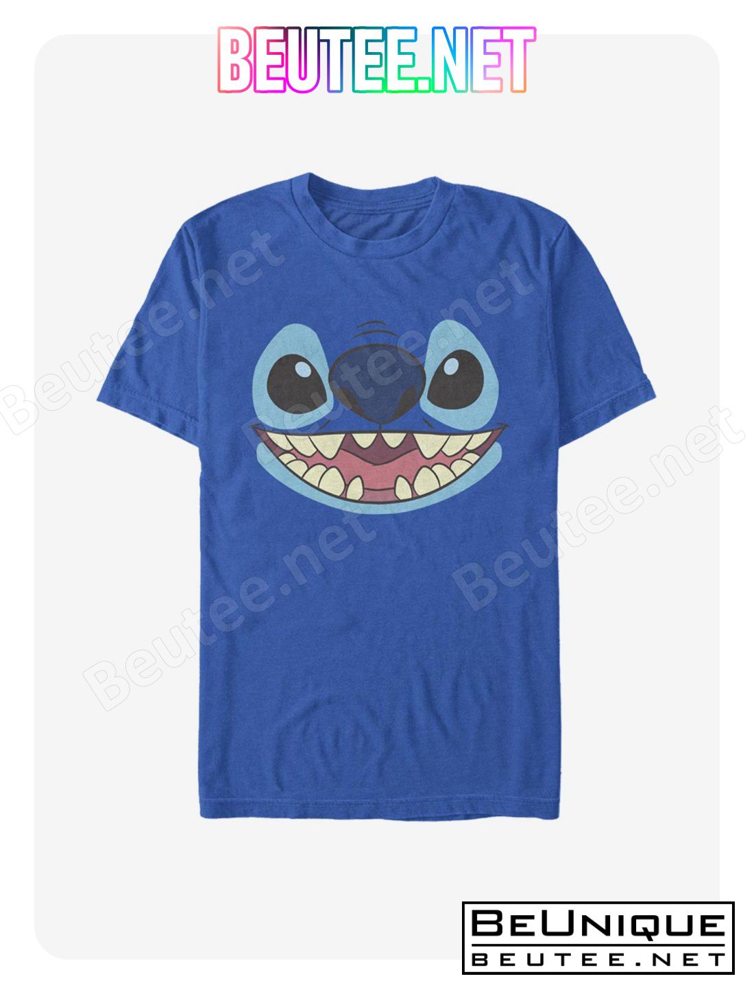 Disney Lilo & Stitch Face Large T-Shirt