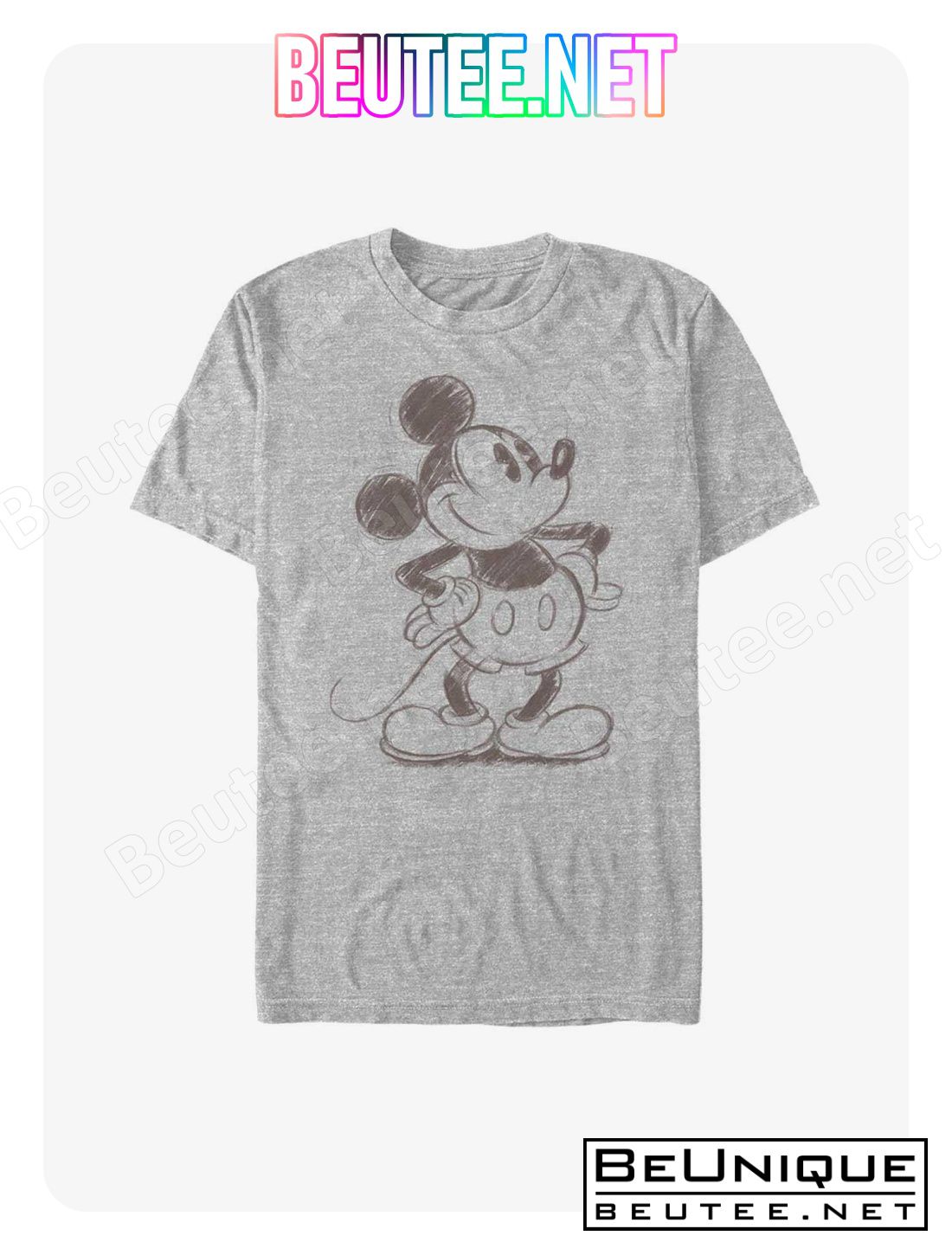 Disney Mickey Mouse Sketched Mickey T-Shirt