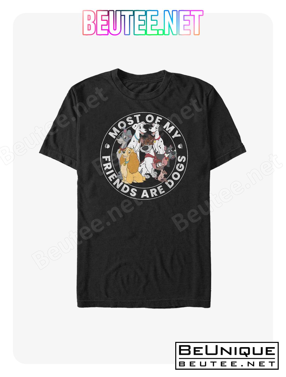 Disney Most Of My Friends Are Dogs T-Shirt