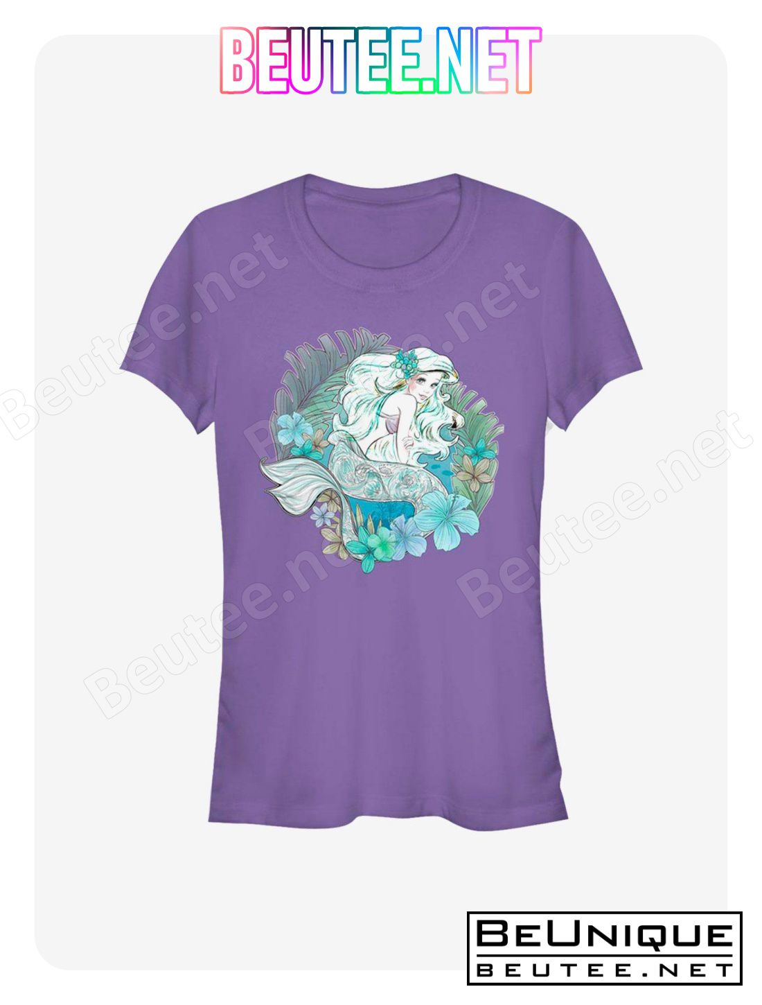 Disney The Little Mermaid Tonal Ariel Girls T-Shirt