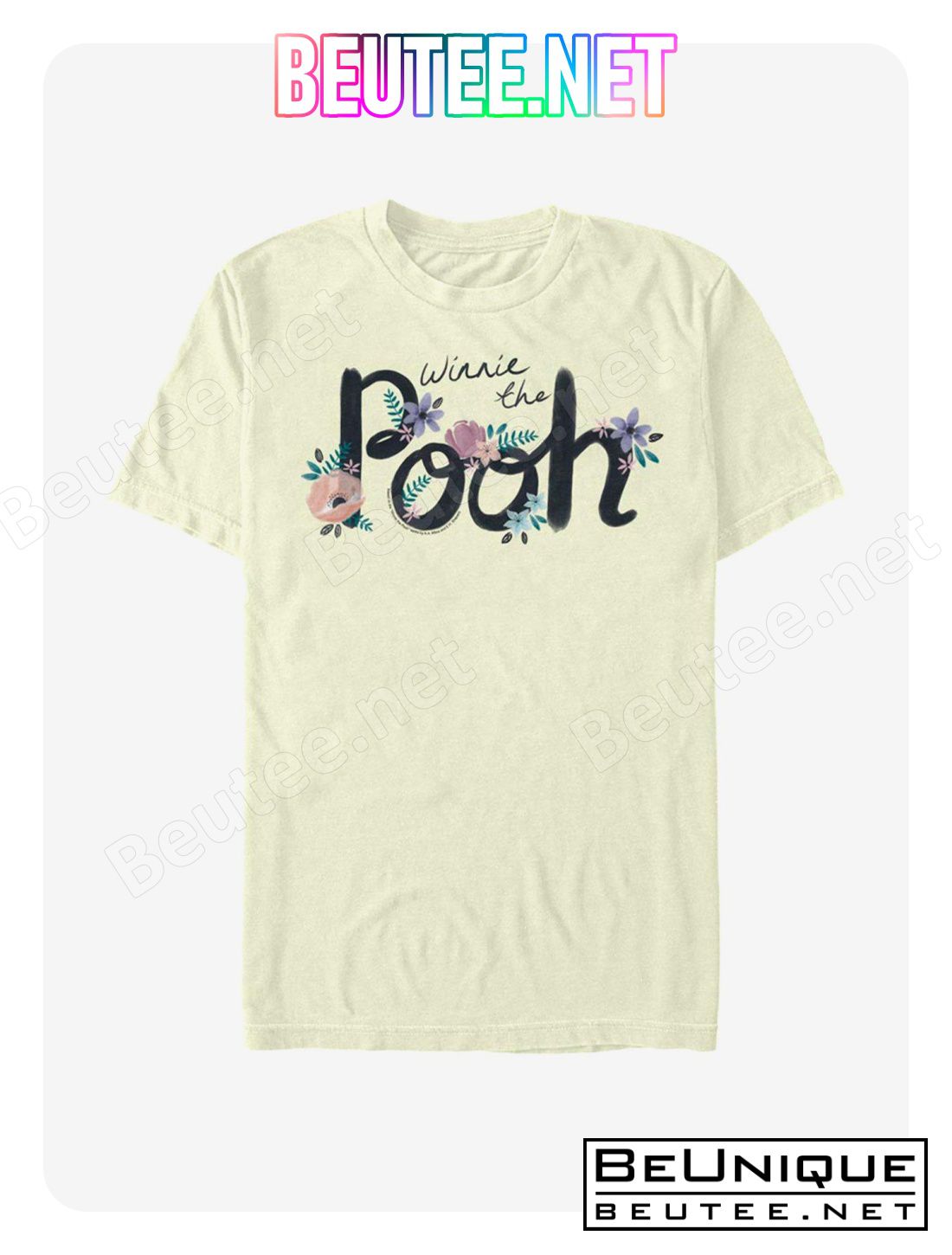 Disney Winnie The Pooh Name Art T-Shirt