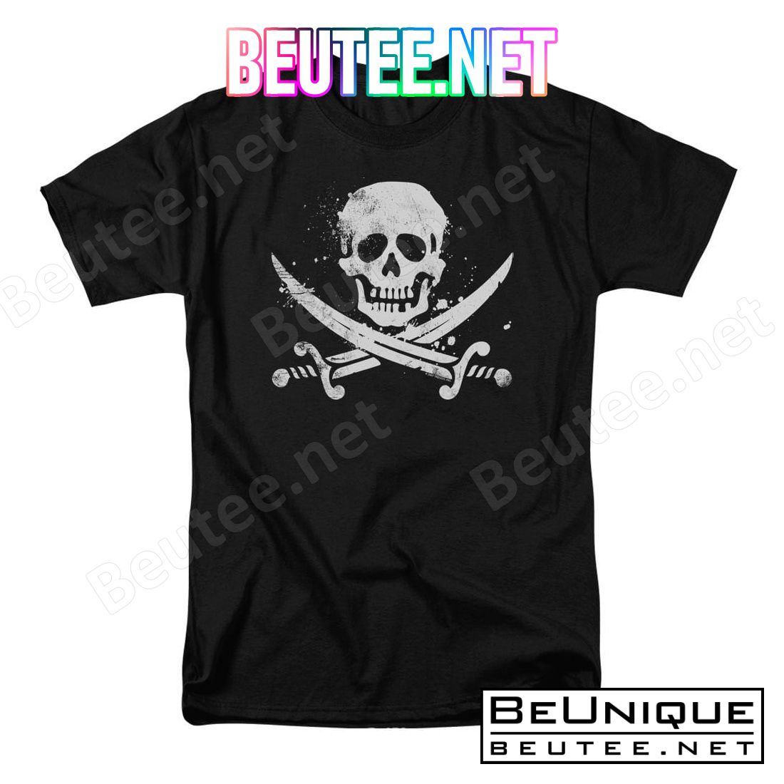 Distressed Jolly Roger Shirt