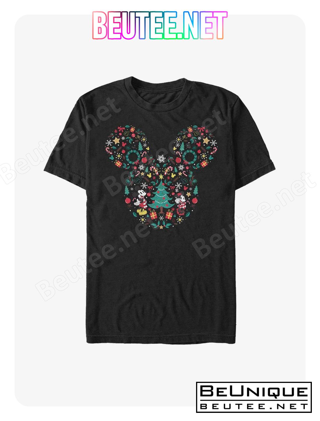 Extra Soft Disney Mickey Mouse & Minnie Mouse Icon Ear Fill T-Shirt