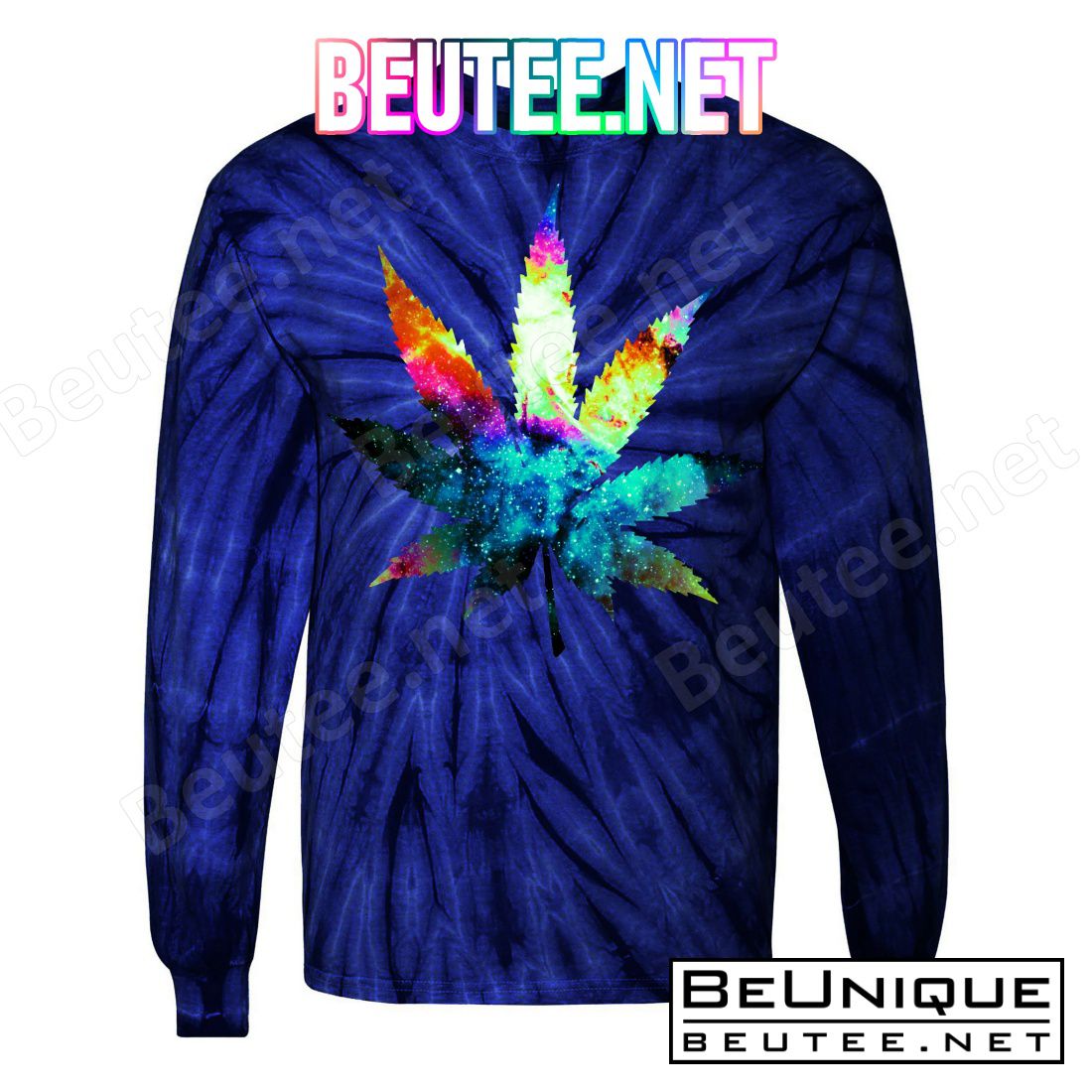 Galaxy Kush In Space Weed T-Shirts