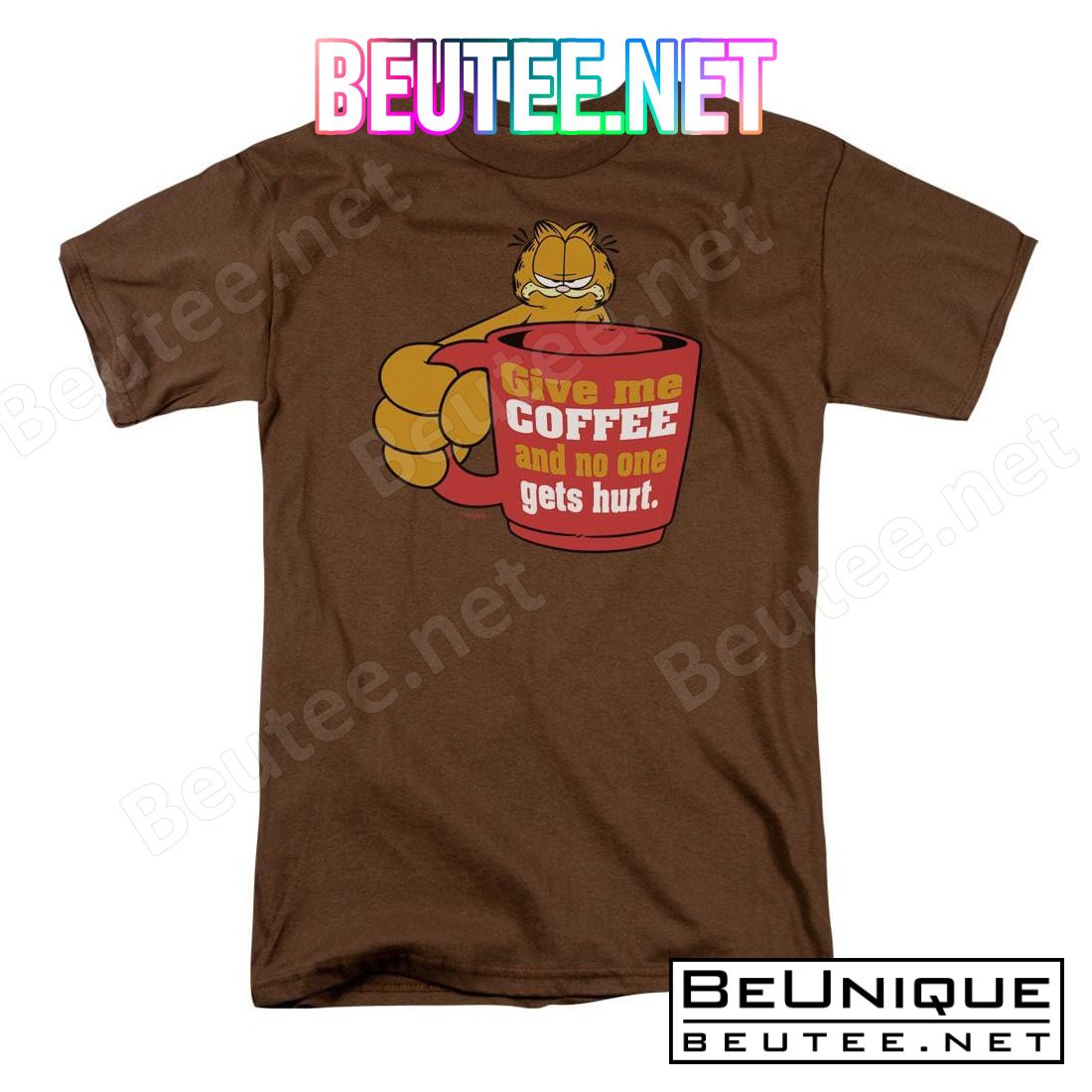 Garfield Give Me Coffee T-shirt