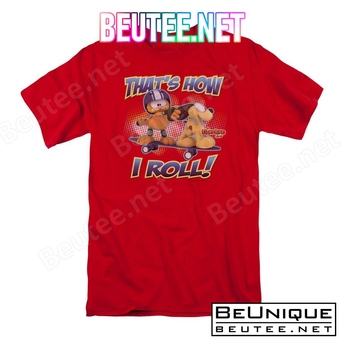 Garfield How I Roll T-shirt