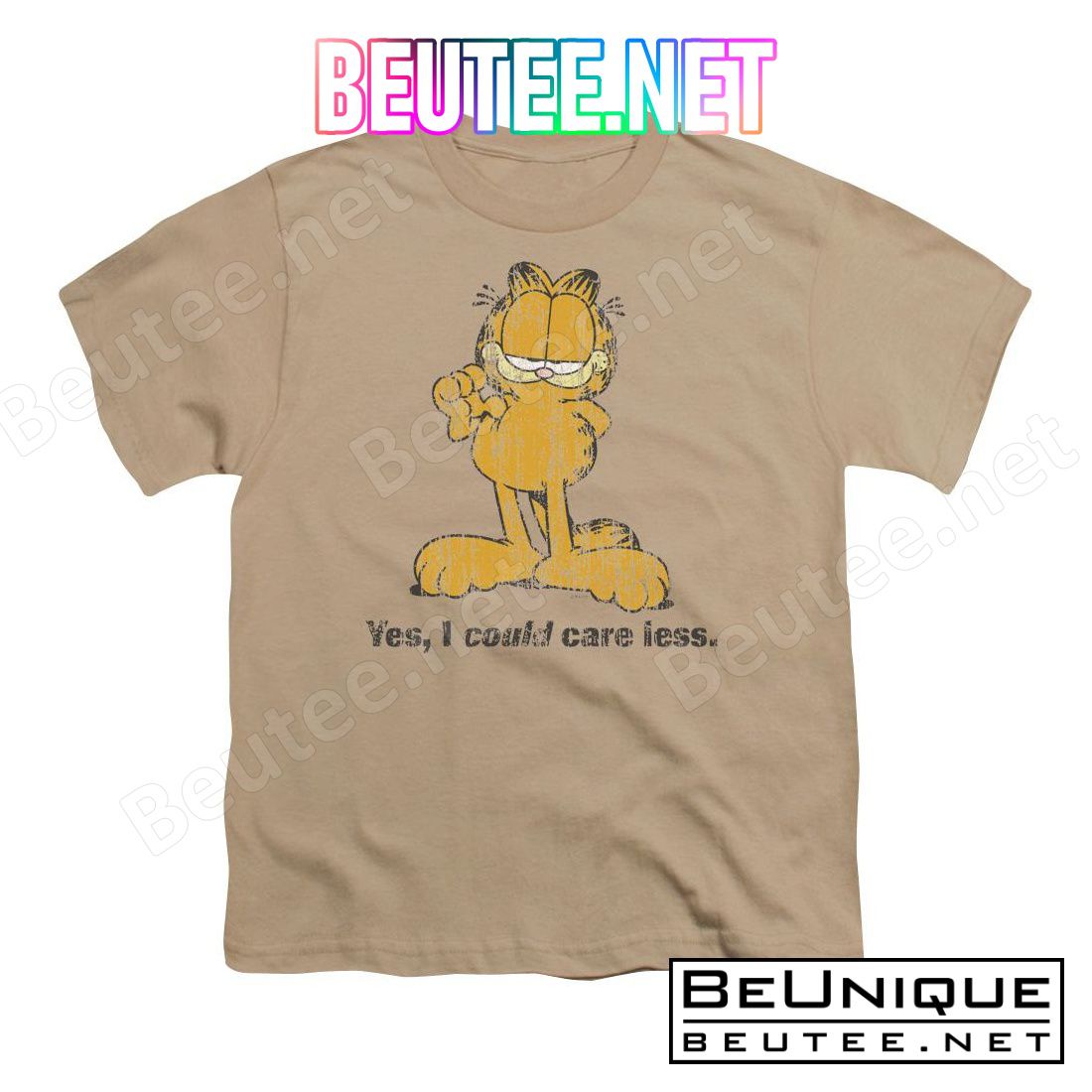 Garfield Yes I Could Care Less Shirt