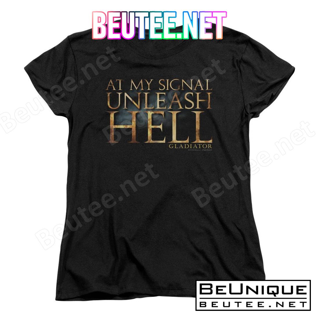 Gladiator Unleash Hell T-shirt