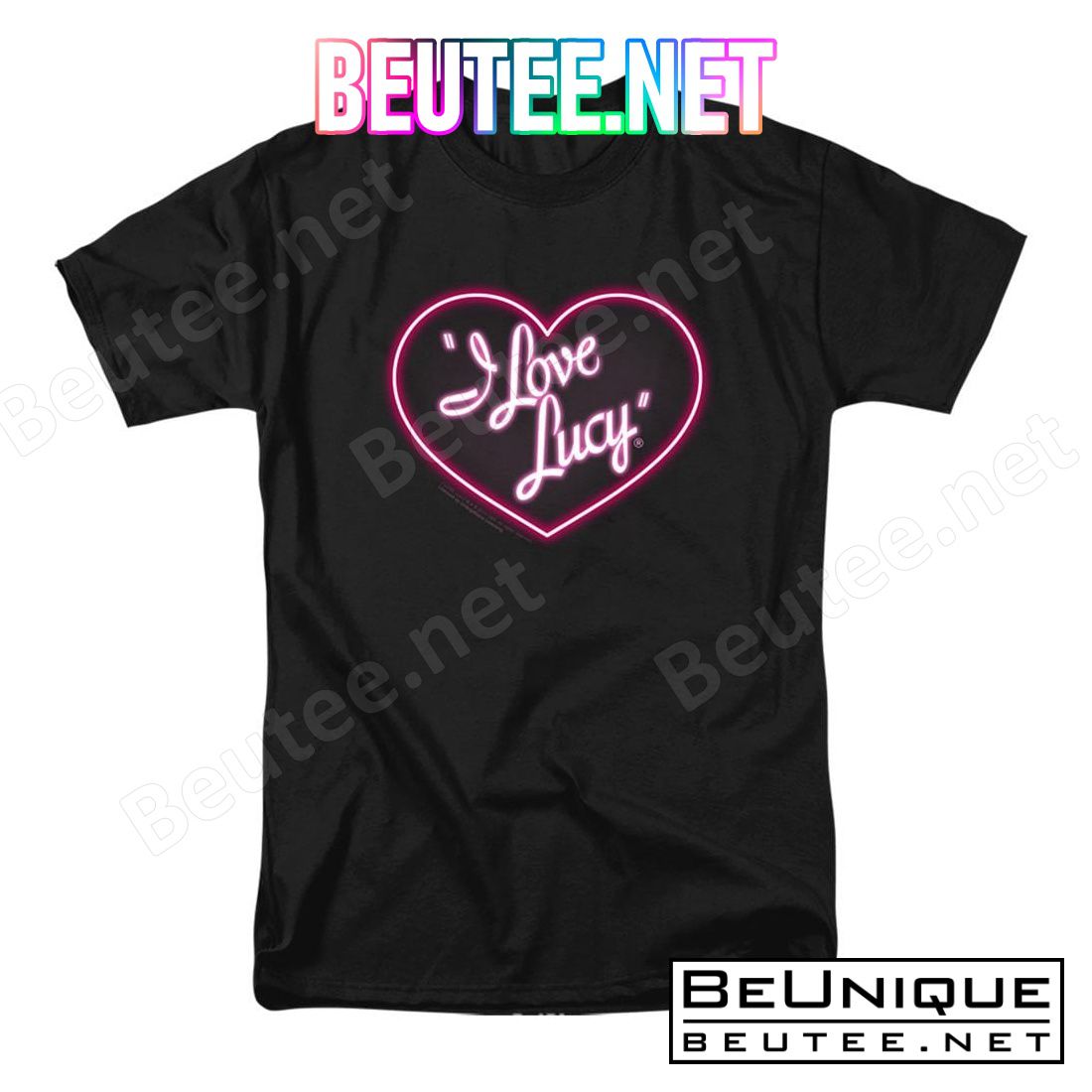 I Love Lucy Neon Logo Shirt
