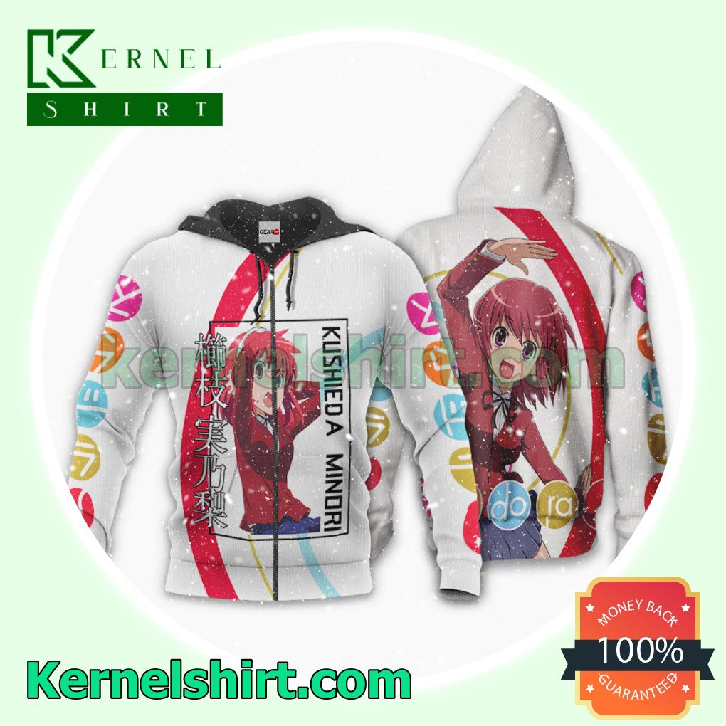 Kushieda Minori Toradora Anime Fans Gift Hoodie Sweatshirt Button Down Shirts
