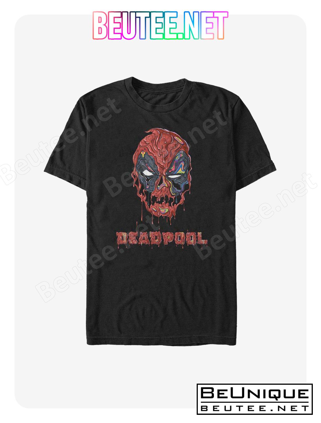 Marvel Deadpool Melting Deadpool T-Shirt