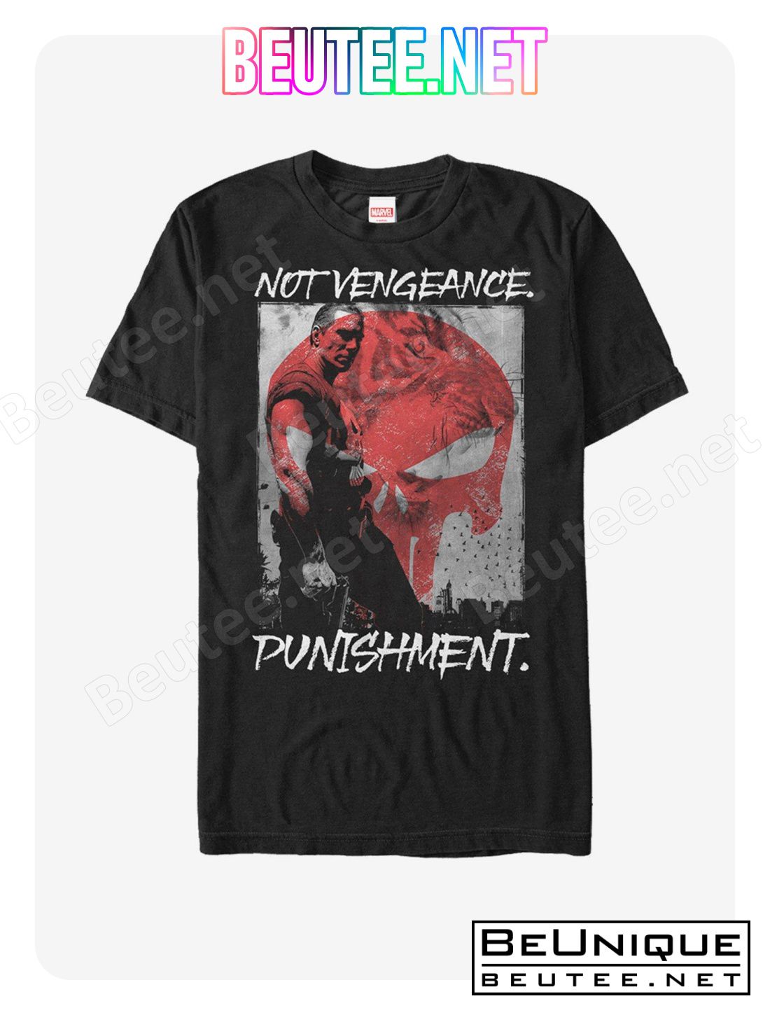 Marvel The Punisher Not Vengeance T-Shirt