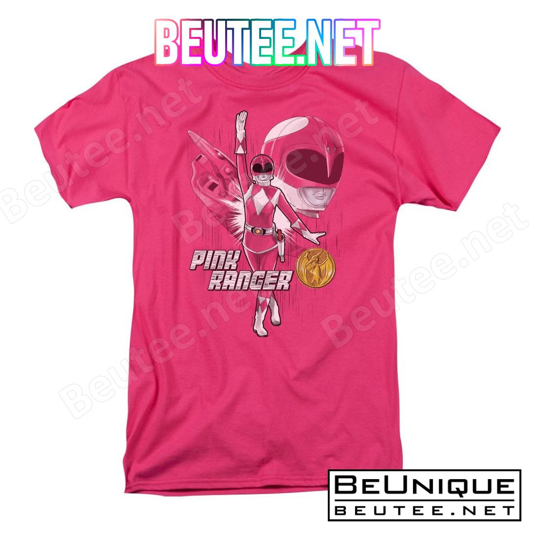 Mighty Morphin Power Rangers Pink Ranger Shirt