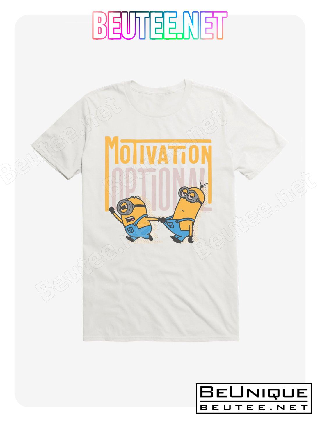 Minions Bold Motivation Optional T-Shirt