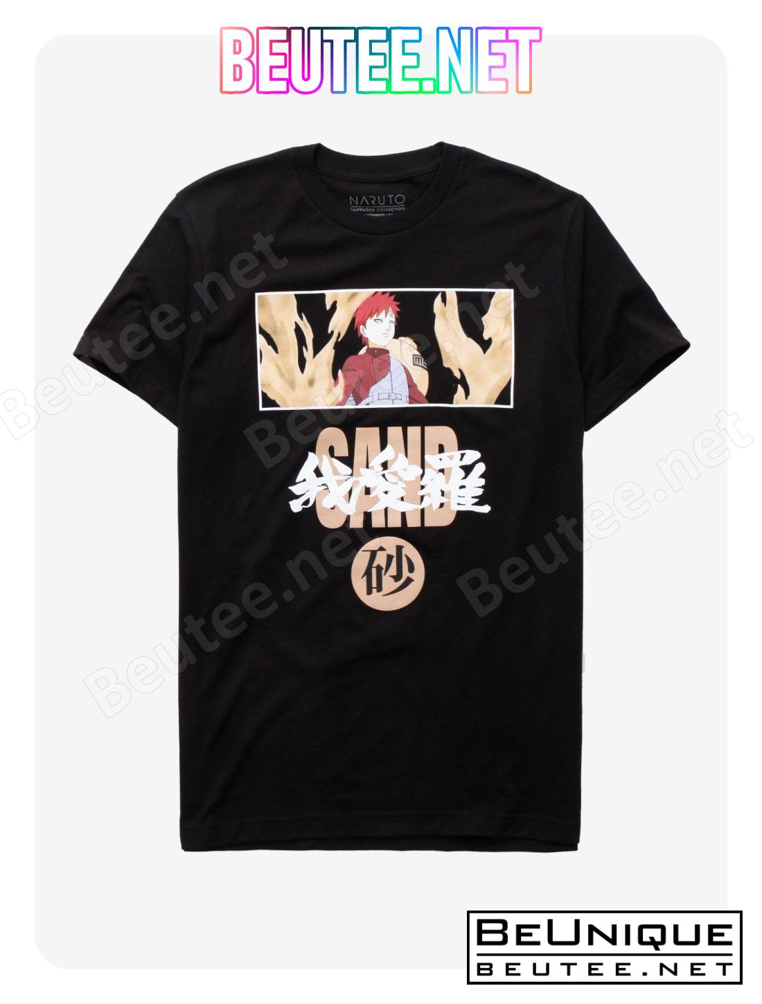 Naruto Shippuden Gaara Sand T-Shirt