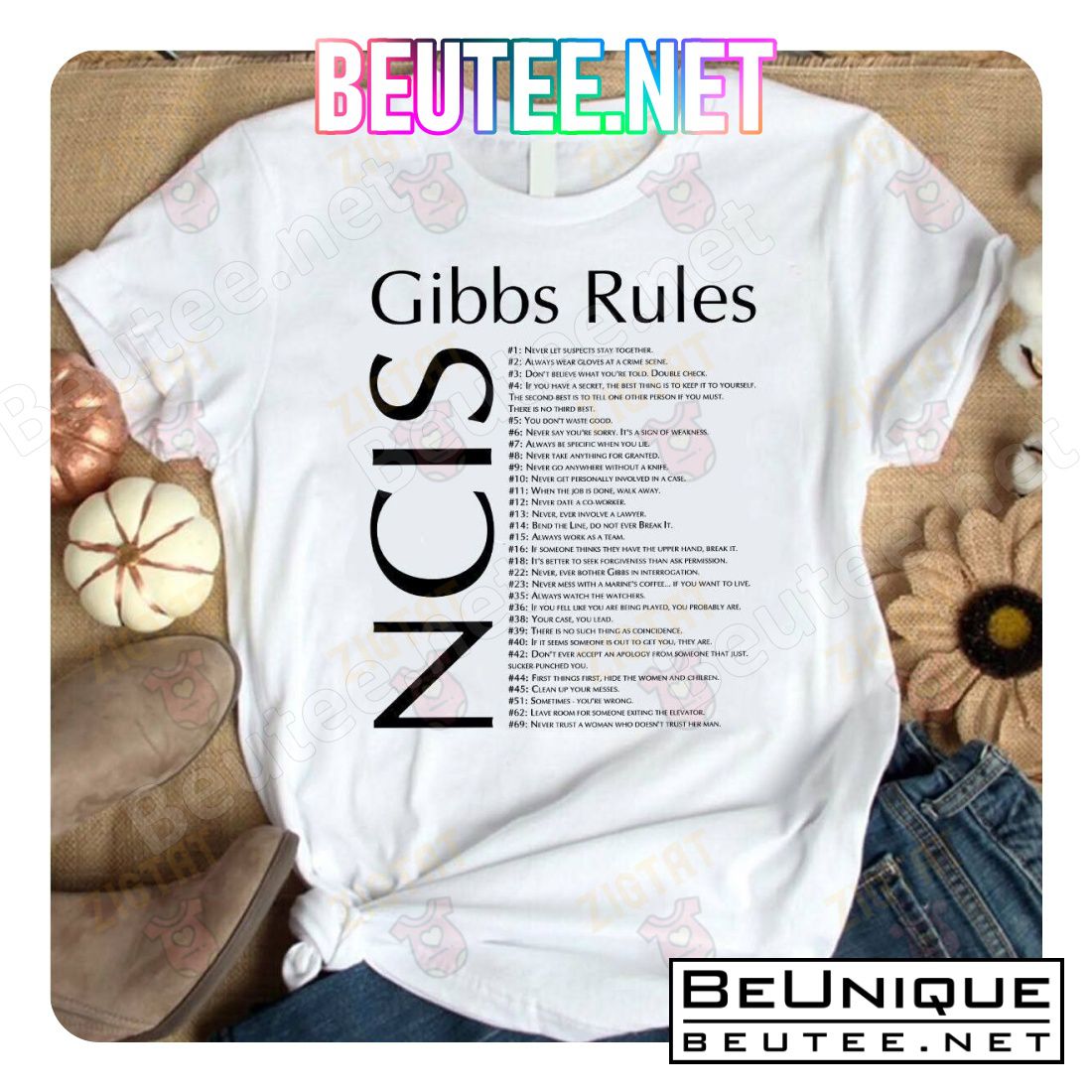 NCIS Gibbs Rules Shirt