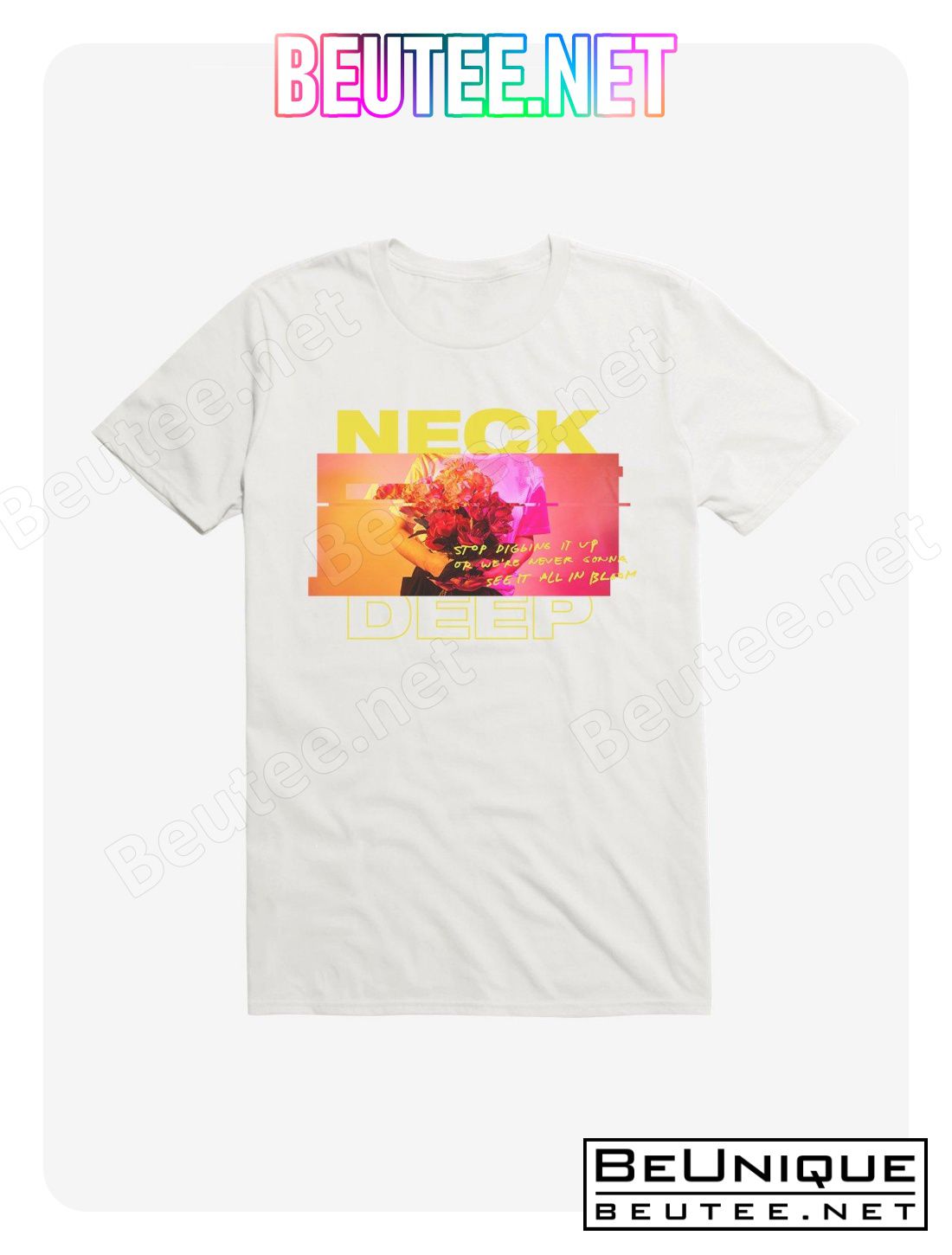 Neck Deep In Bloom Bouquet T-Shirt