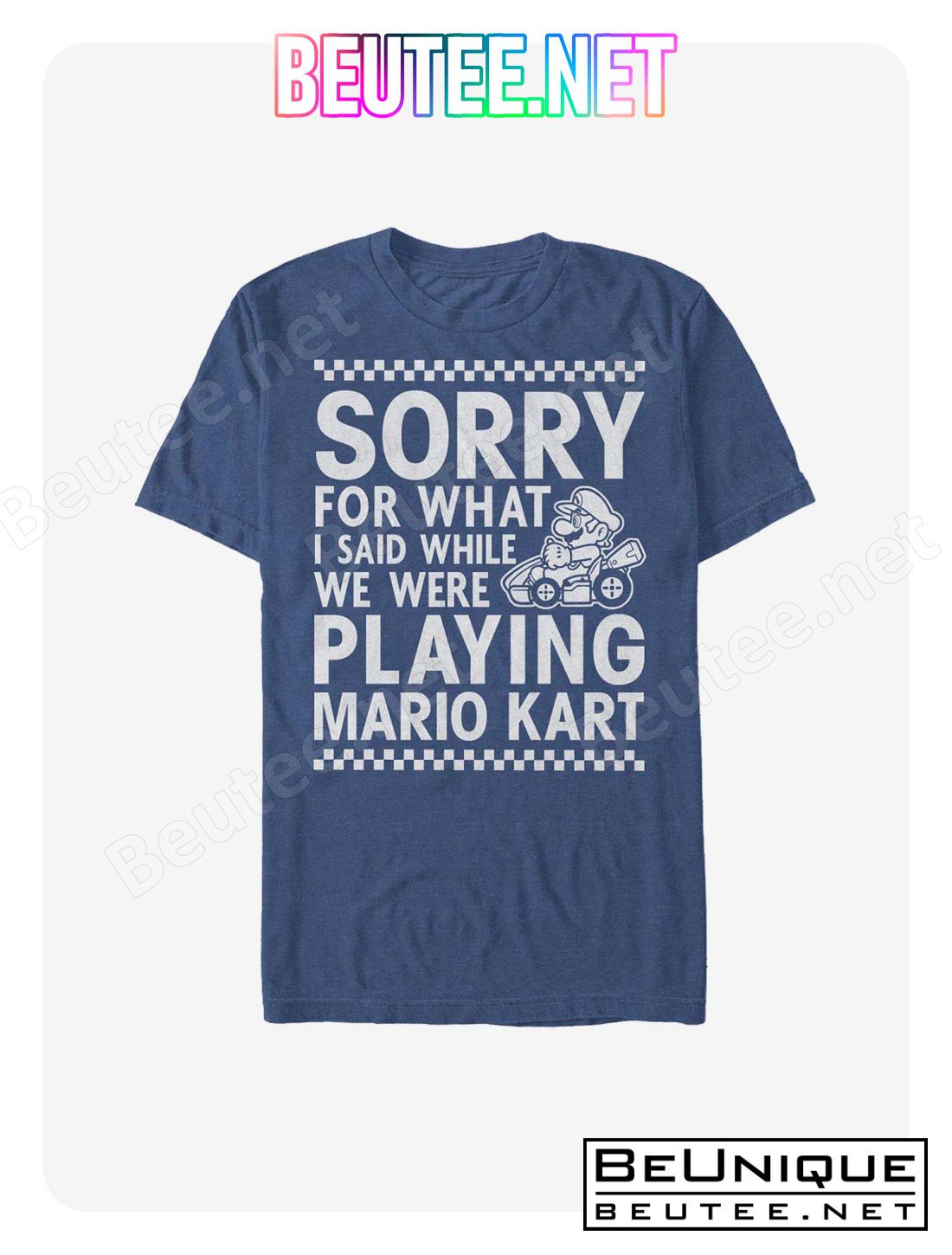 Nintendo Mario Sorry For What I Said T-Shirt