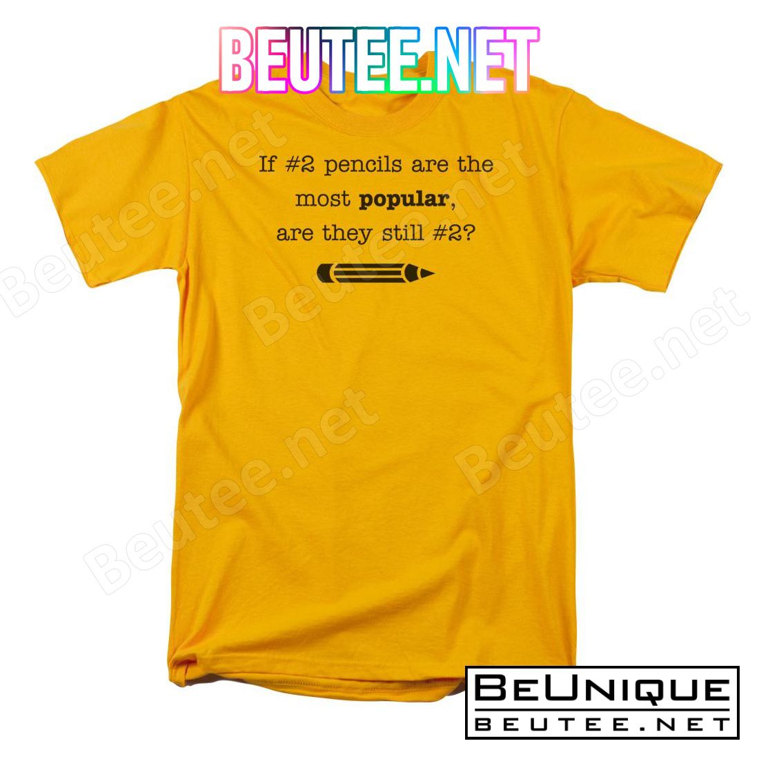 No 2 Pencils T-shirt