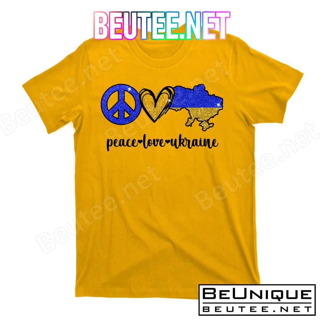 Peace Love Ukraine T-Shirts