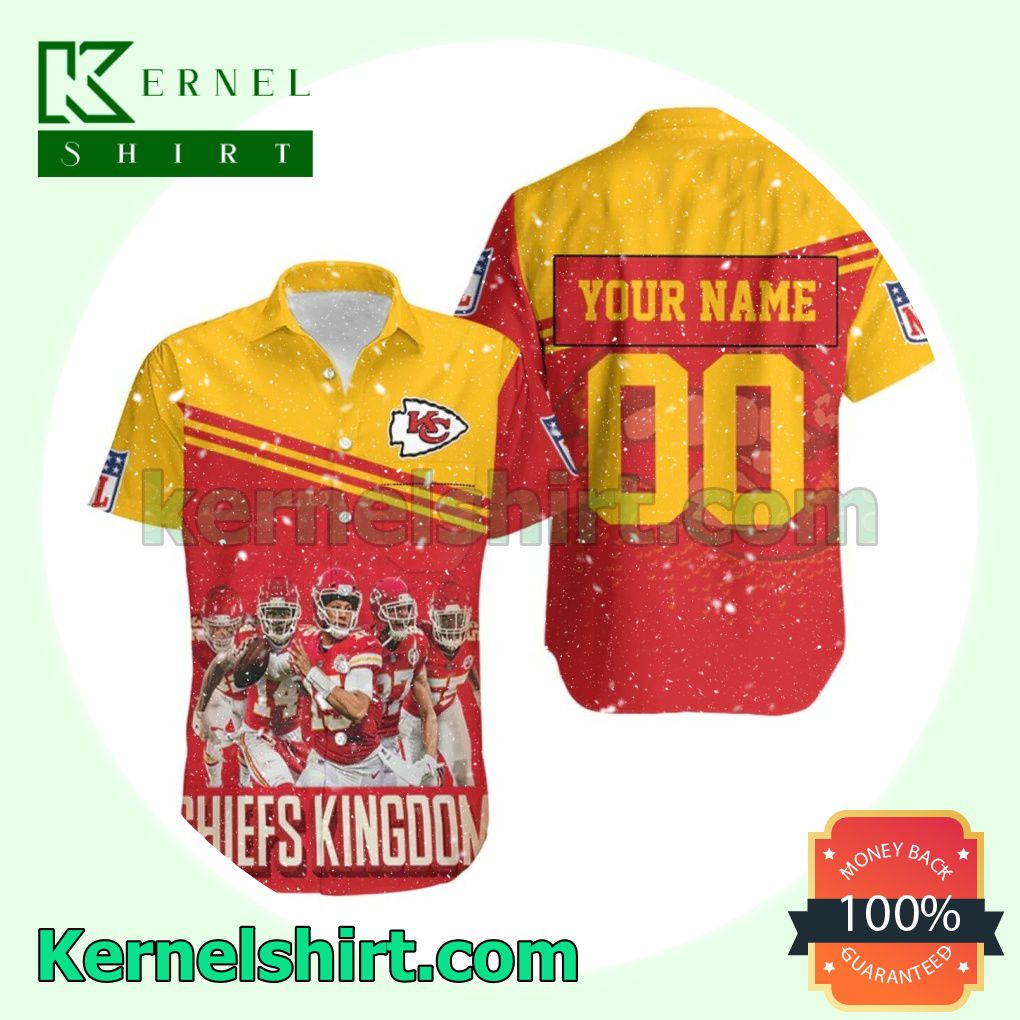 Personalized Kansas City Chiefs Kingdom Beach Shirt