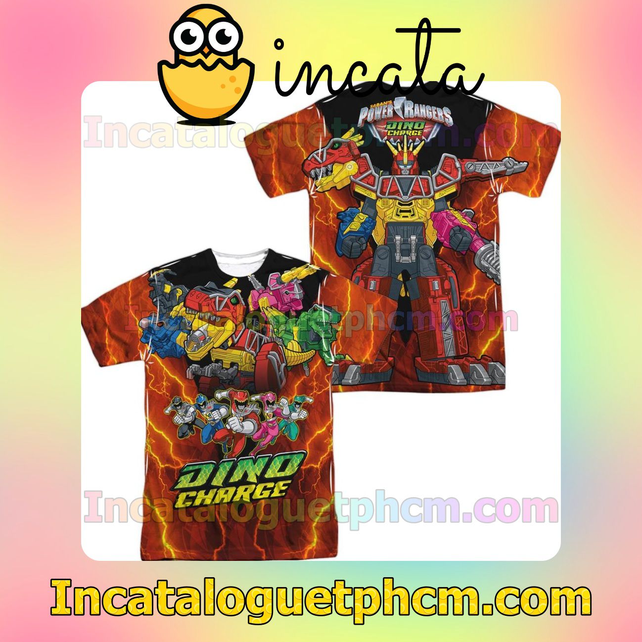 Power Rangers Zord Power Personalized T-Shirts