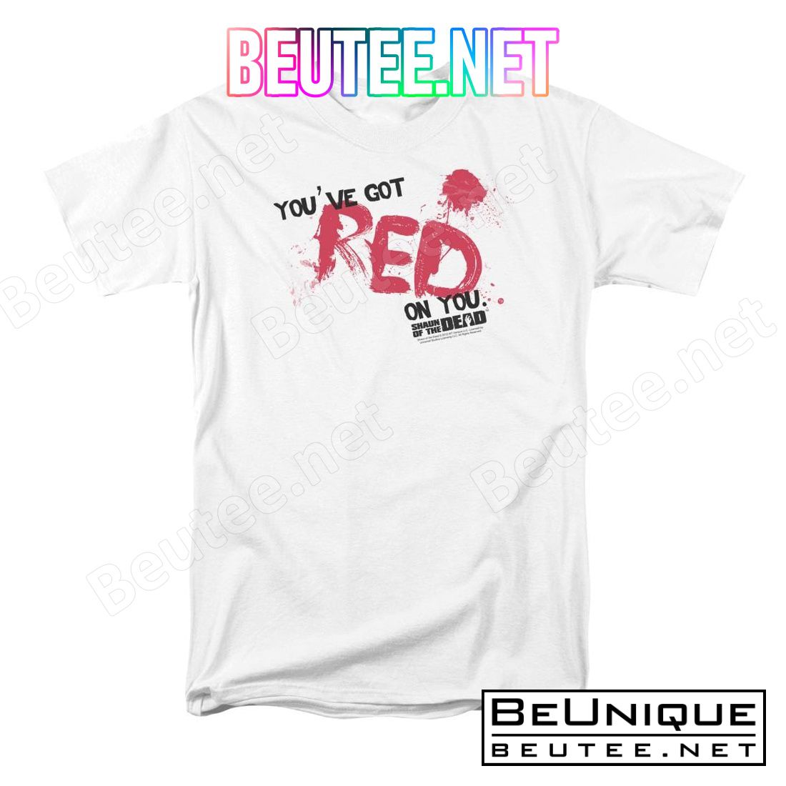 Shaun Of The Dead Red On You Shirt