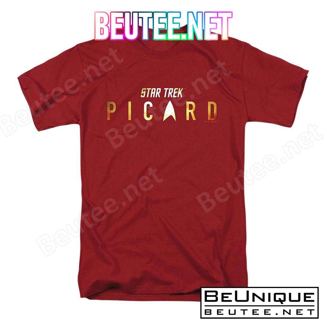 Star Trek Picard Picard Logo Rendered Shirt