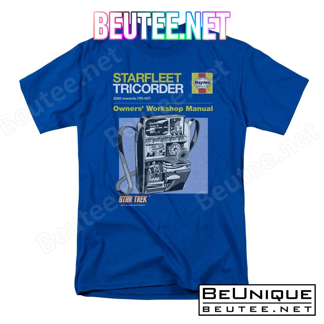 Star Trek Tricorder Manual T-shirt