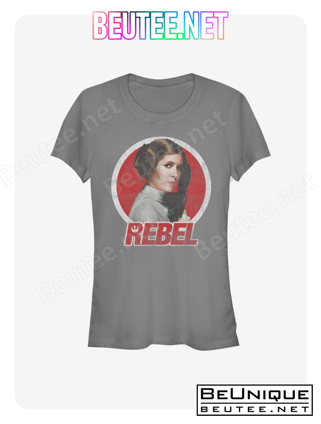 Star Wars Leia Rebel Circle Girls T-Shirt