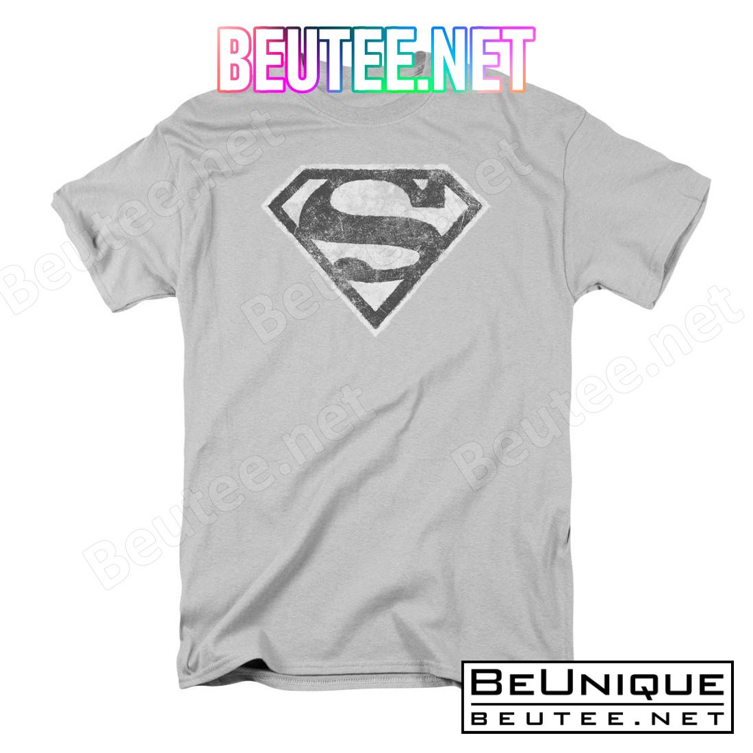 Superman Grey S T-shirt